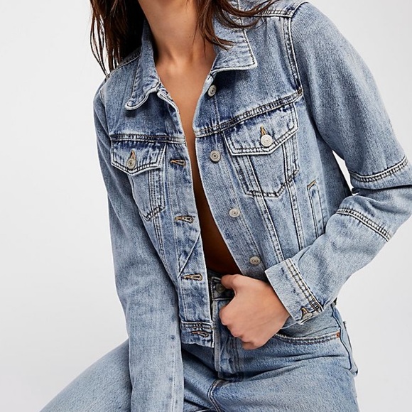poshmark jean jacket